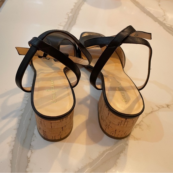 Cole Haan LUCI Leather Block Heel, Ankle Strap, Size 7.5. EXCELLENT CONDITION! - Picture 5 of 7